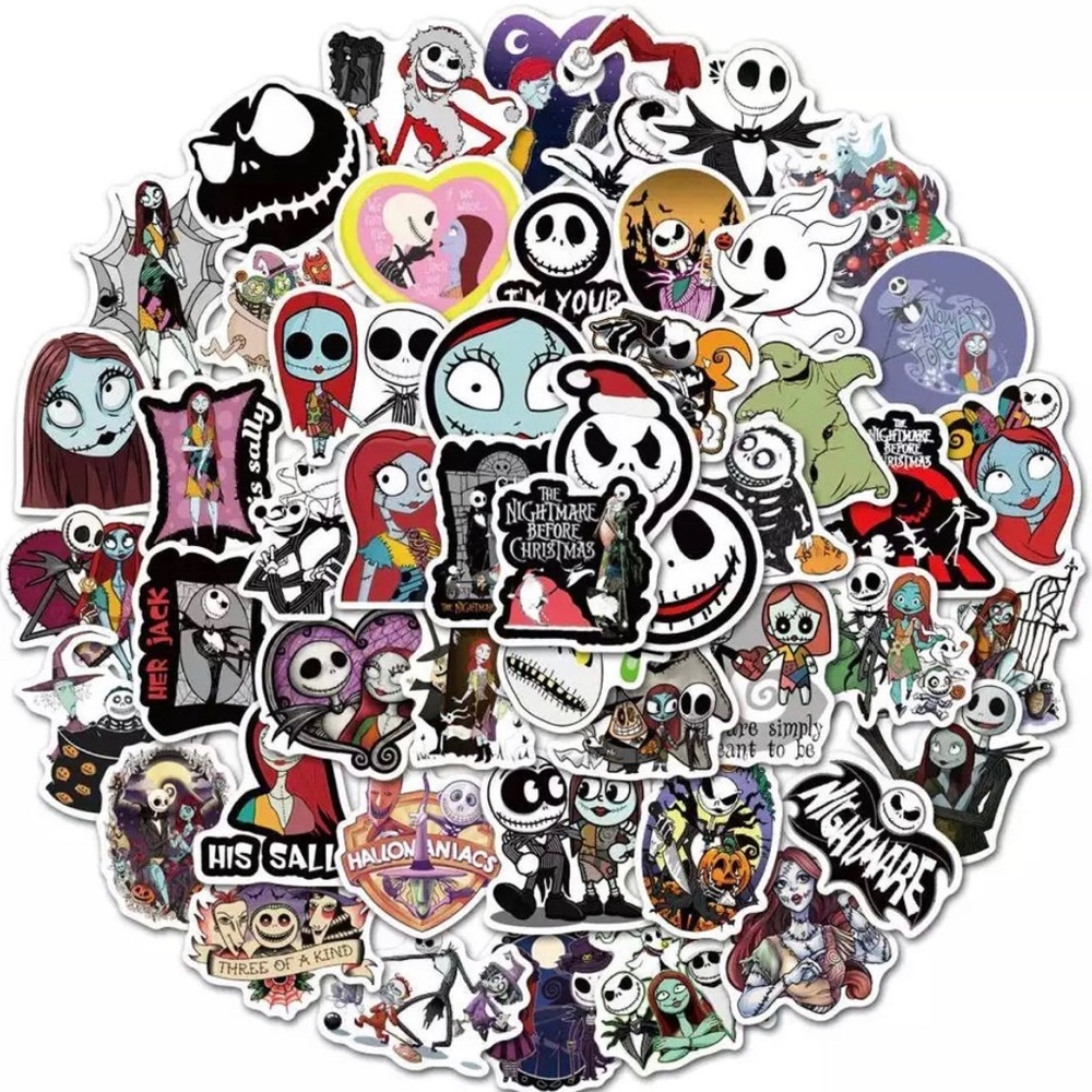 🖤🎄 Nightmare Before Christmas Stickers